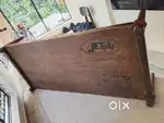 1 single cot bed (good wood & top plywood) with 1 normal mattres