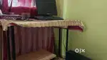 Desktop with computer table