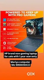 HP gaming laptop