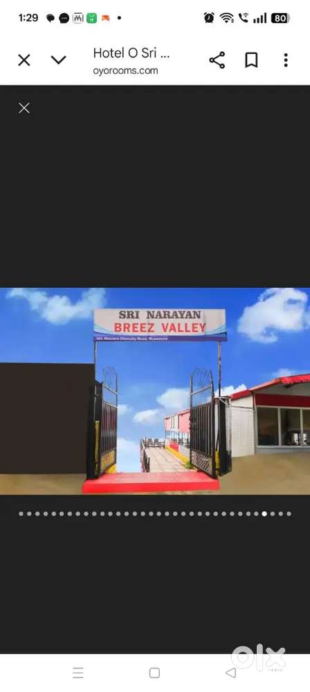 9 room set hotel 1hall with kitchen 2 car parking lot at  Masrana