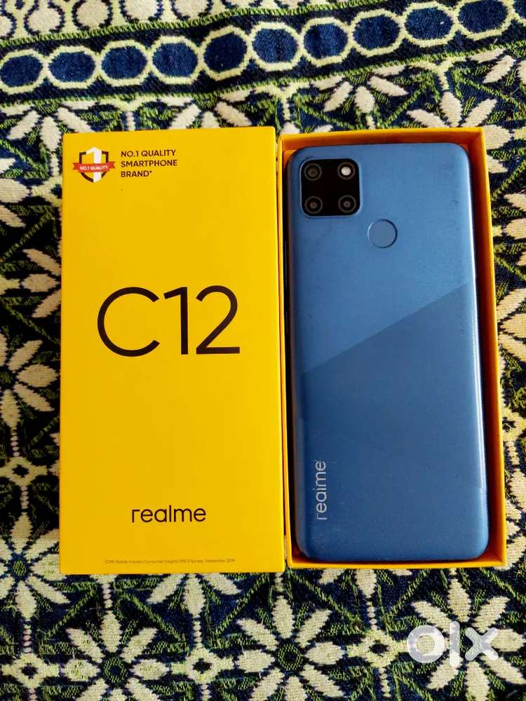 Realme c12 4g 3:32 brand new condition phone original display