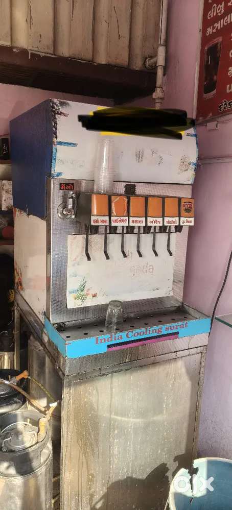 FRESH SODA MACHINE 7 FLEWER TOTAL WORKING CONDITION (RS 30000)