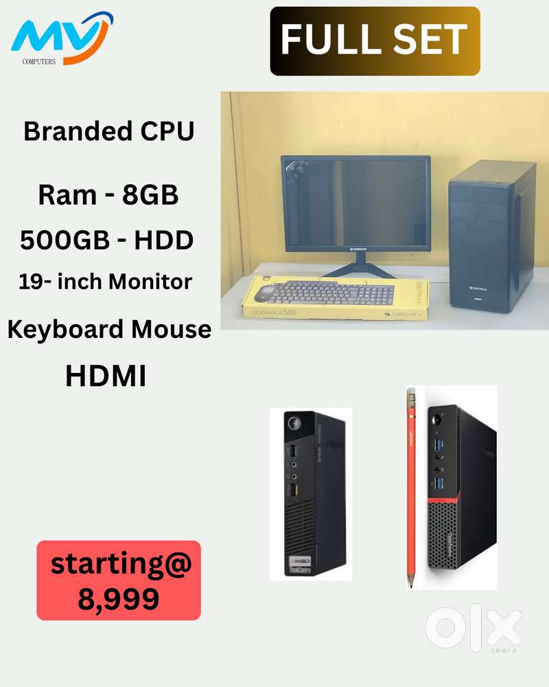 Offer Sales  CPU -Branded  Monitor Graphics  Keyboard Mouse