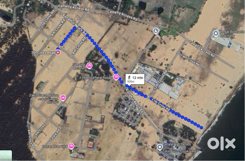 BEACH VILLA PLOTS IN KOOVATHUR, ECR, MAHABALIPURAM