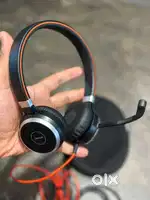 Jabra Evolve Headset with Mic (Black)
