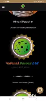 Female Personal secretary needed for power sector company