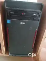 Assembled computer CPU