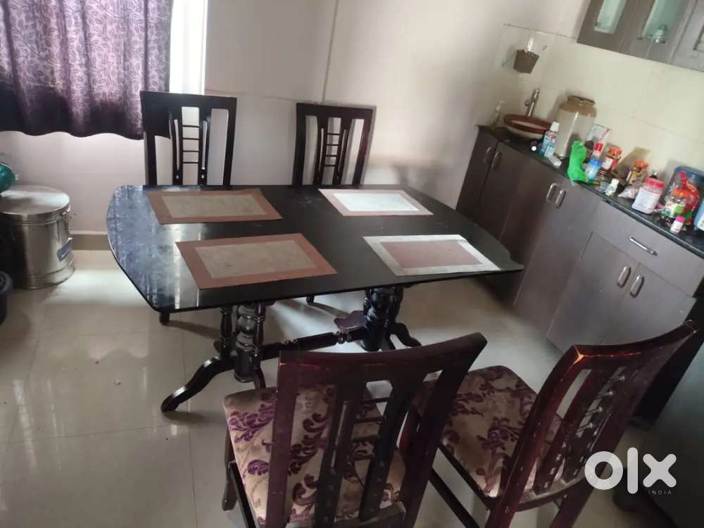 Classic furniture dining table sofaset and beds with mattress