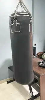 Boxing gloves punching bag