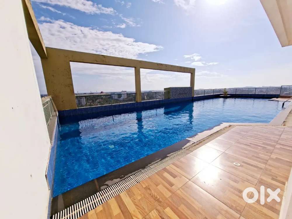 At Nanthancode 3BHK spacious unfurnished flat for rent