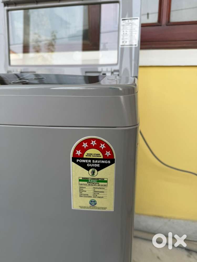 LG 5 star invertor fully automatic top loading washing machi