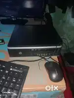 Hp cpu in best condition and new ultra slim 500 SSD 4 gb