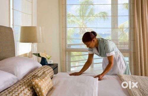 Casual Waiter (Fresher) - Room and Food Available