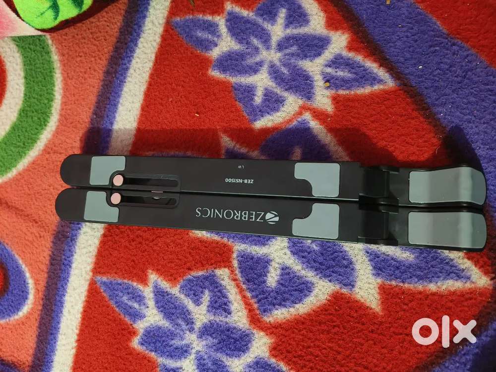 Zebronics ABS Plastic NS1500 Laptop Stand (Black)