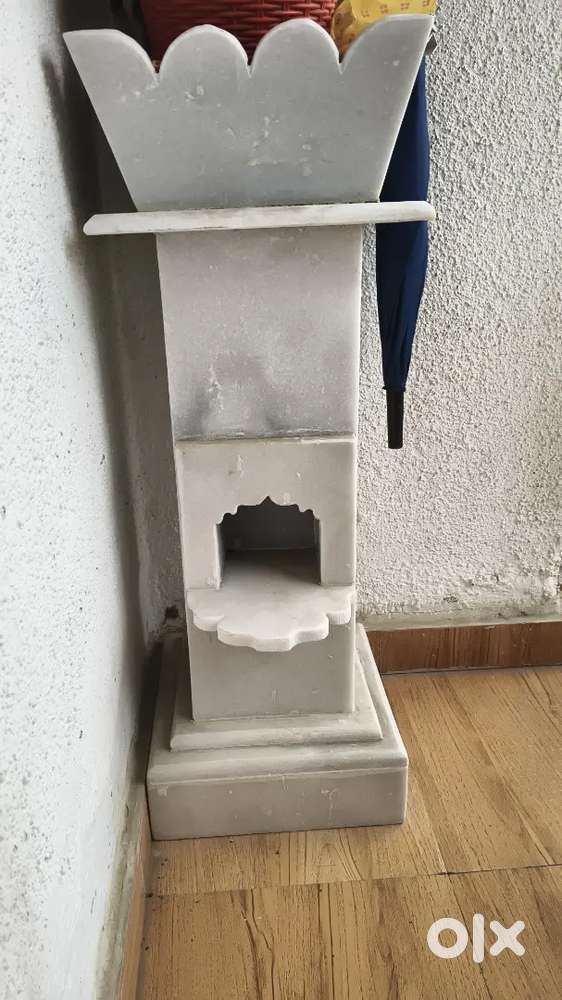 Tulsi marble stand Rs.5000