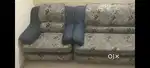 Solid wood foam 5 seater sofa & 4 seater solid wood dining table