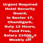 5 Star Hotel Security Guard Job Chandigarh 42