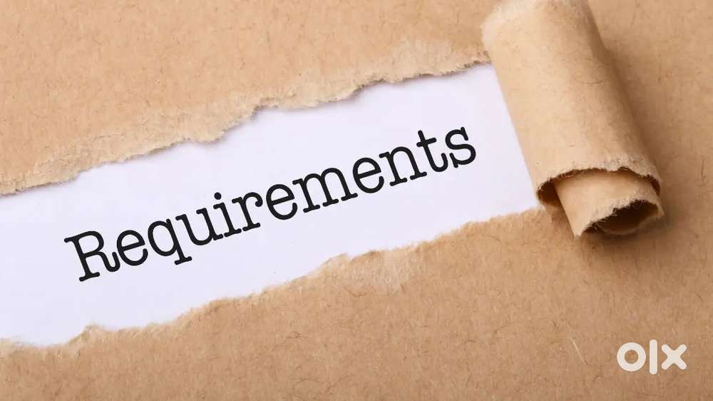 Packing work ke liye Ladka Ki Requirement