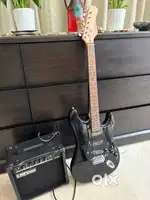 A brand new full electric guitar on sale