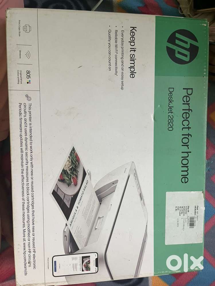 Hp desk jet 2820  All in one printer