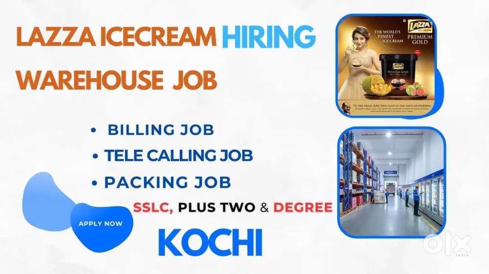 SSLC ABOVE LAZZA ICECREAM WAREHOUSE KOCHI FREE FOOD ACCOMMODATION