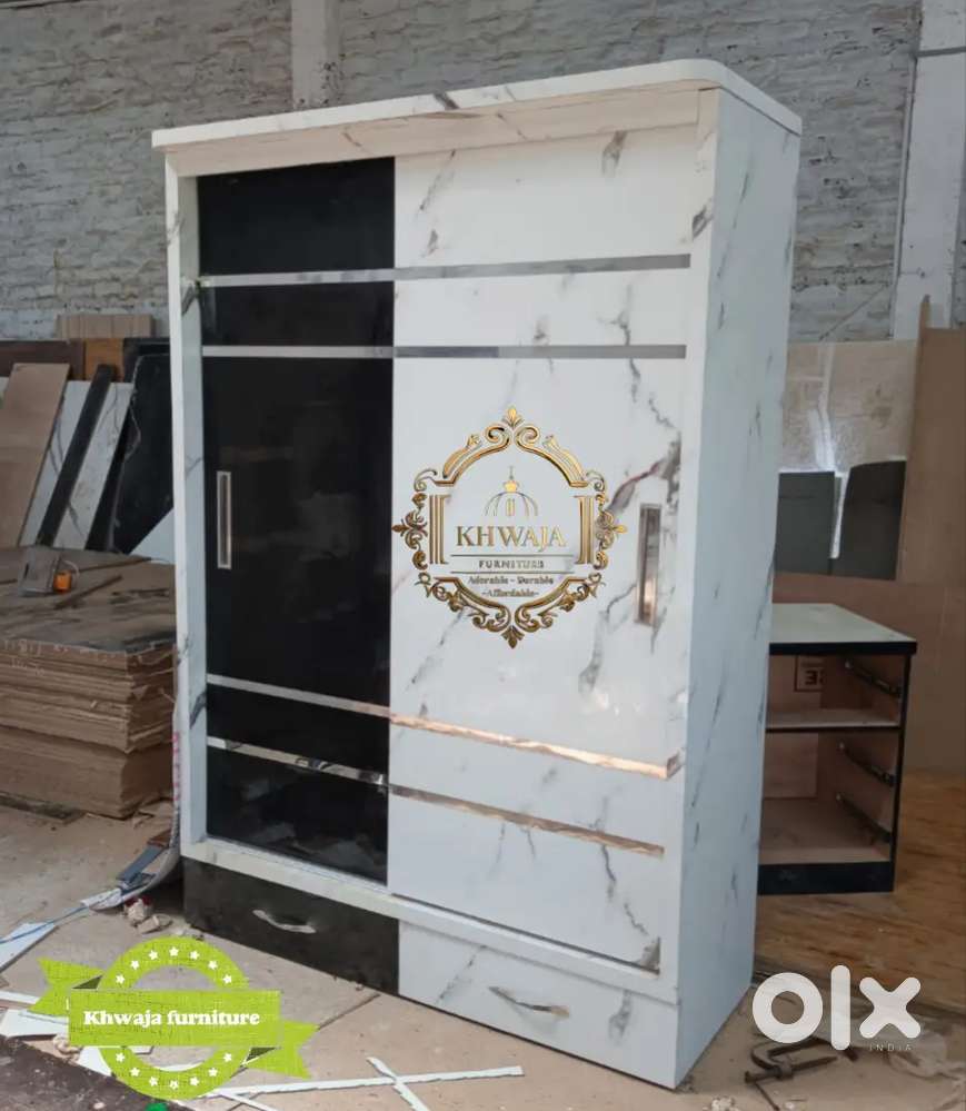 Khwaja furniture. Luxury wardrobe. Bajaj finance available.