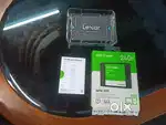 Wd green ssd lexar 240 gb  new box piece not program