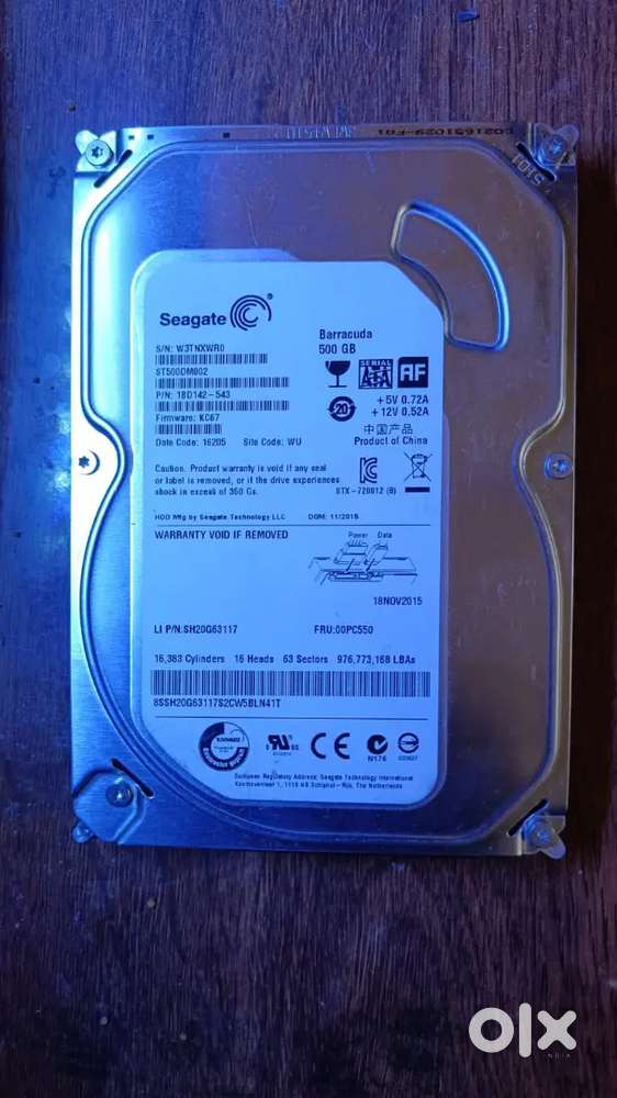 Desktop Hard disk