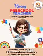 Pre primary Teacher
