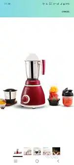 New Mixer 750wat , Induction 2000wat