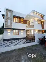 3Bedroom 3.300Cent 1400SQ Just 1Year Old House In Koonamamvu Varapuzha