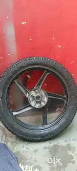 Passion plus alloy wheel back side