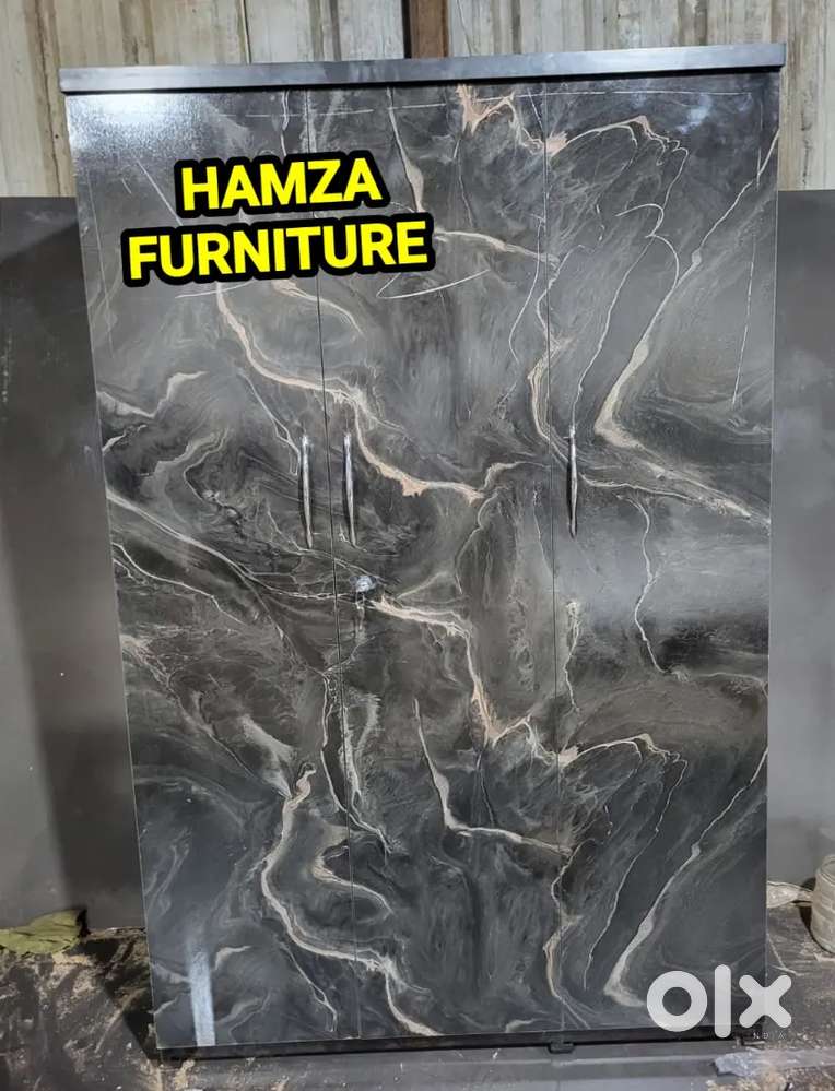 HAMZA FURNITURE New designer stylish look particle wood wardrobe