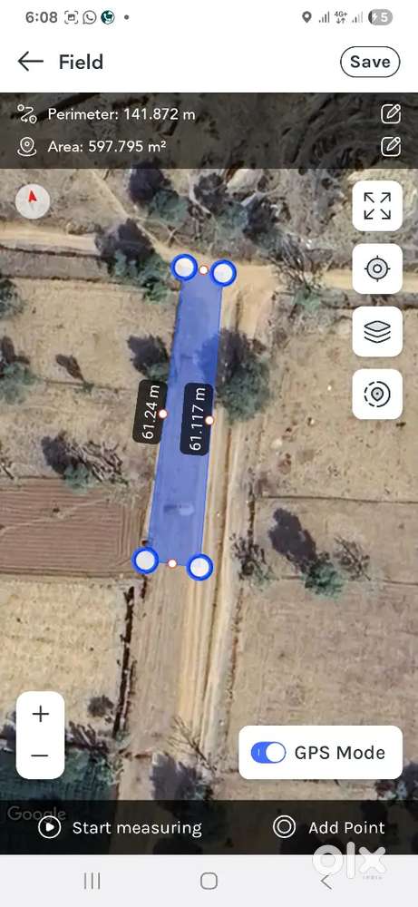 Plot at Jamwaramgarh road in Nayla Raniyawas