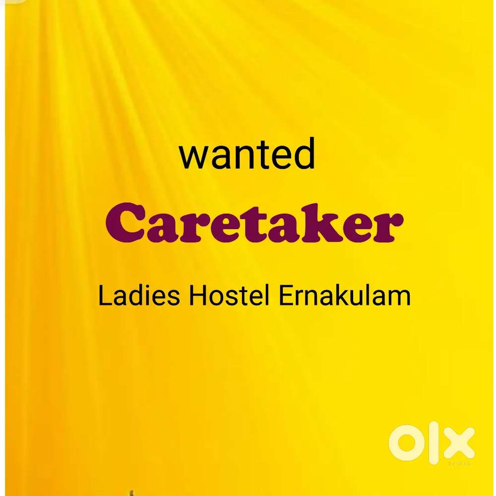 Wanted Hostel Caretaker/Office work