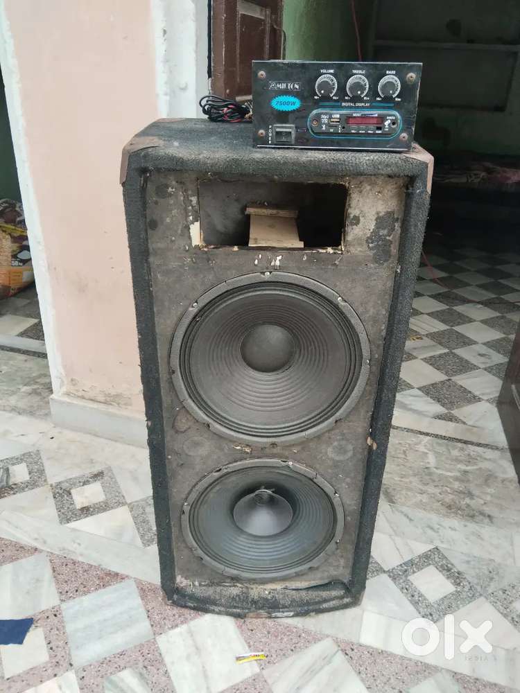 12 inch speaker     250Watt Amplifier h