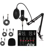 Cezo BM 800 Condenser Microphone Kit Set with V8 Sound carf
