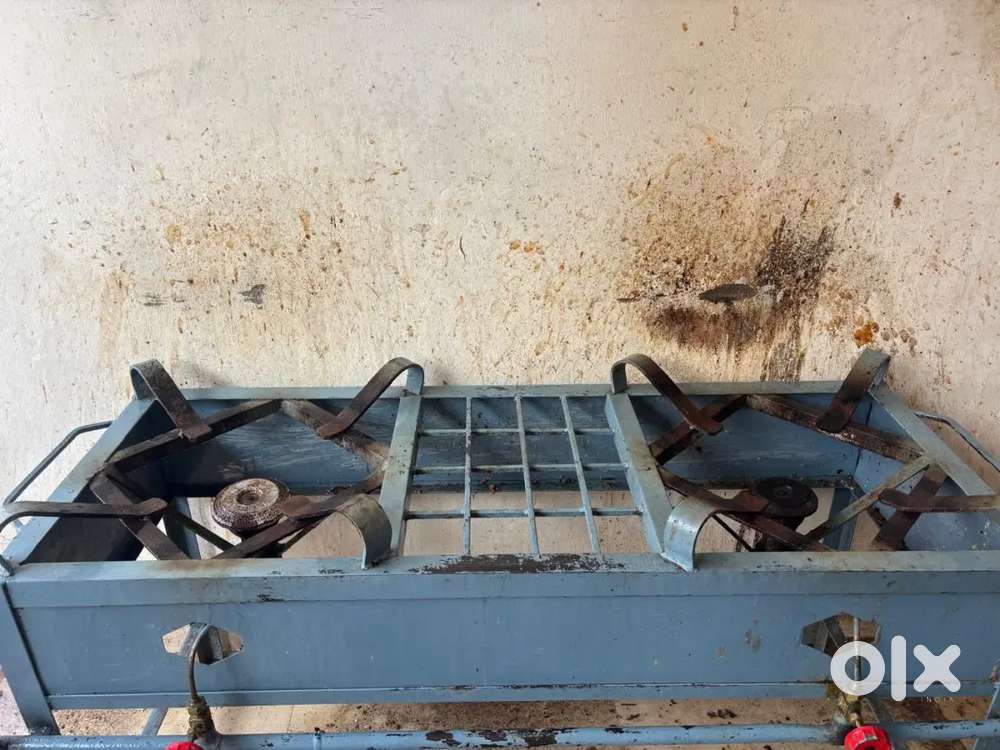 Hand crafted two burner stove