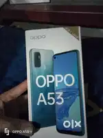 Oppo a53 4G phone 128 good condition box aur charger sath mein milega