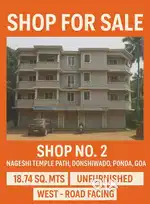 Shop 2 - 202 sft - 19 Lakhs - Ponda