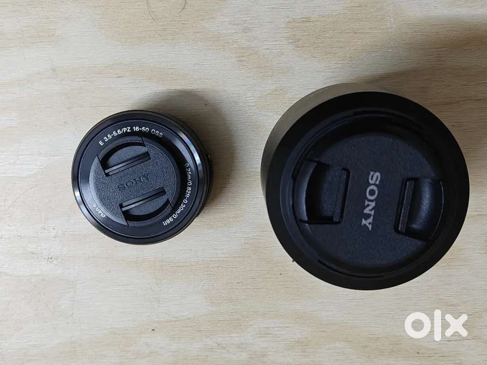 Sony 16-50mm kit lens+ 55-210mm zoom telephoto lens for sale