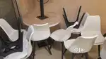 3 set dining table and chairs of cafe