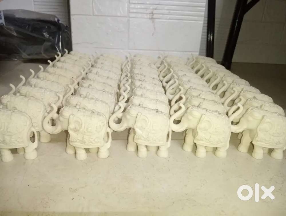 Dust marble made elephant