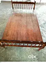 Teak wood cot for sale , good condition only need to polish