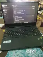 HP Victus AMD Rhyzen 7-5800 H15.6 inch gaming laptop with bill and box