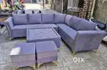 L shape sofa luxury model