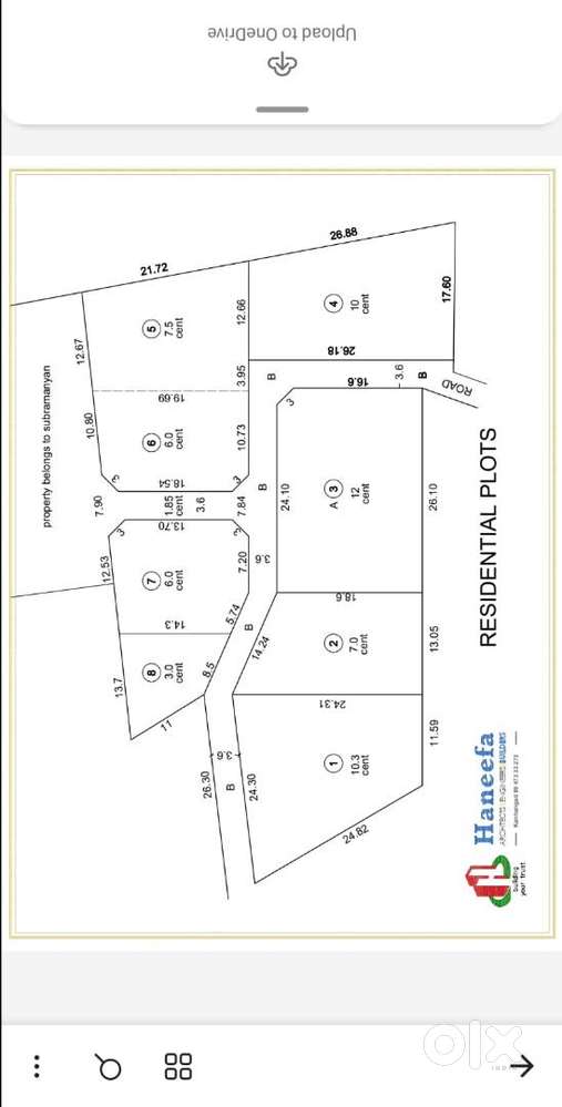 Small Residential plot for sale in periyatadukkam, kasaragod