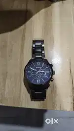 Fossil gun grey chronograph