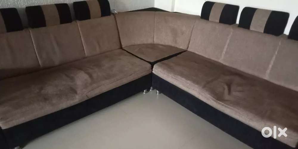 Sofa with corner
