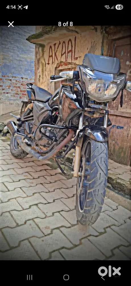 Apache rtr 180cc 2014 model ok bike all documents ok